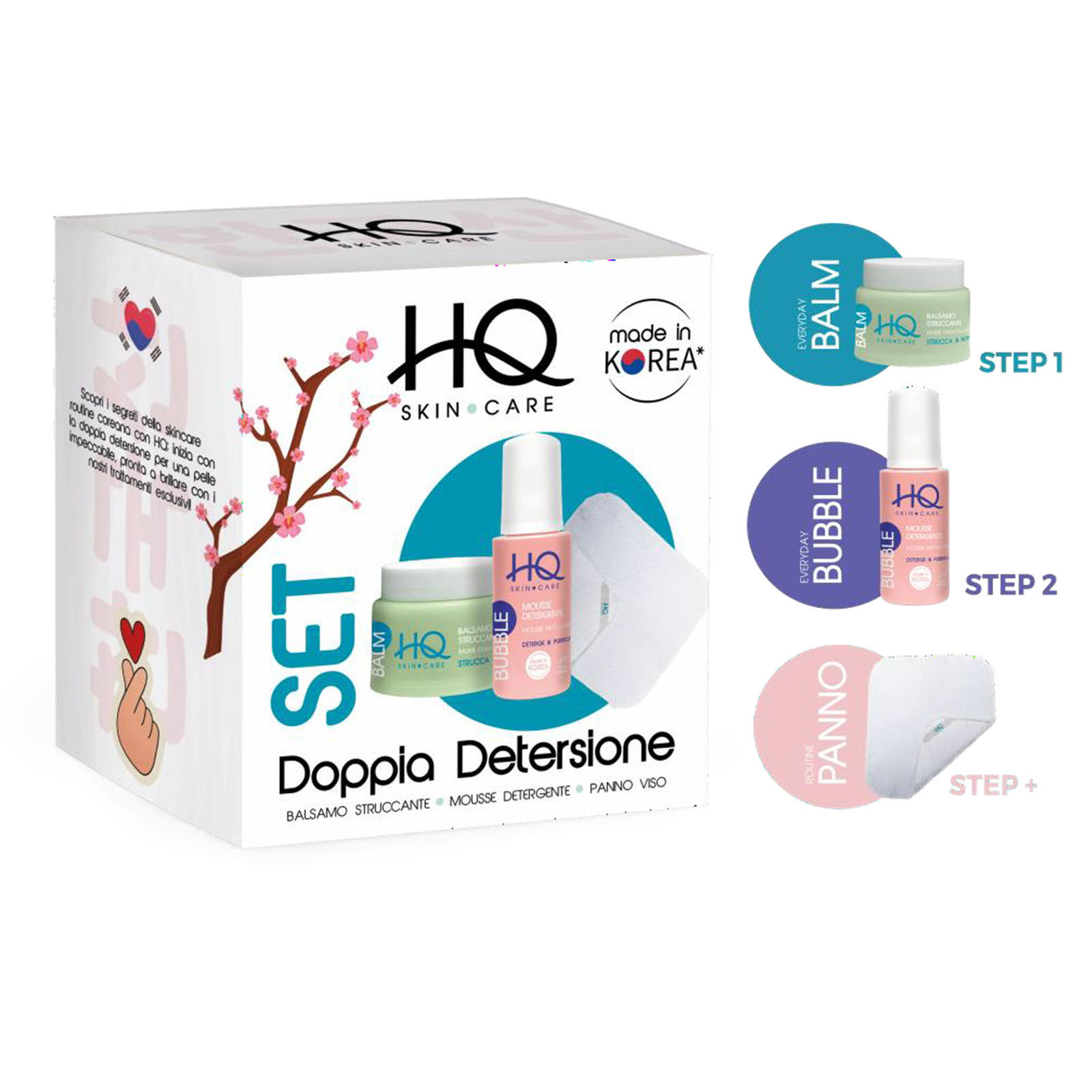 Set Doppia Detersione 3 Pz