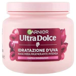 Ultra Dolce Idratazione D'uva Maschera Rigenerante Intensa, Per Capelli Disidratati 340 ml