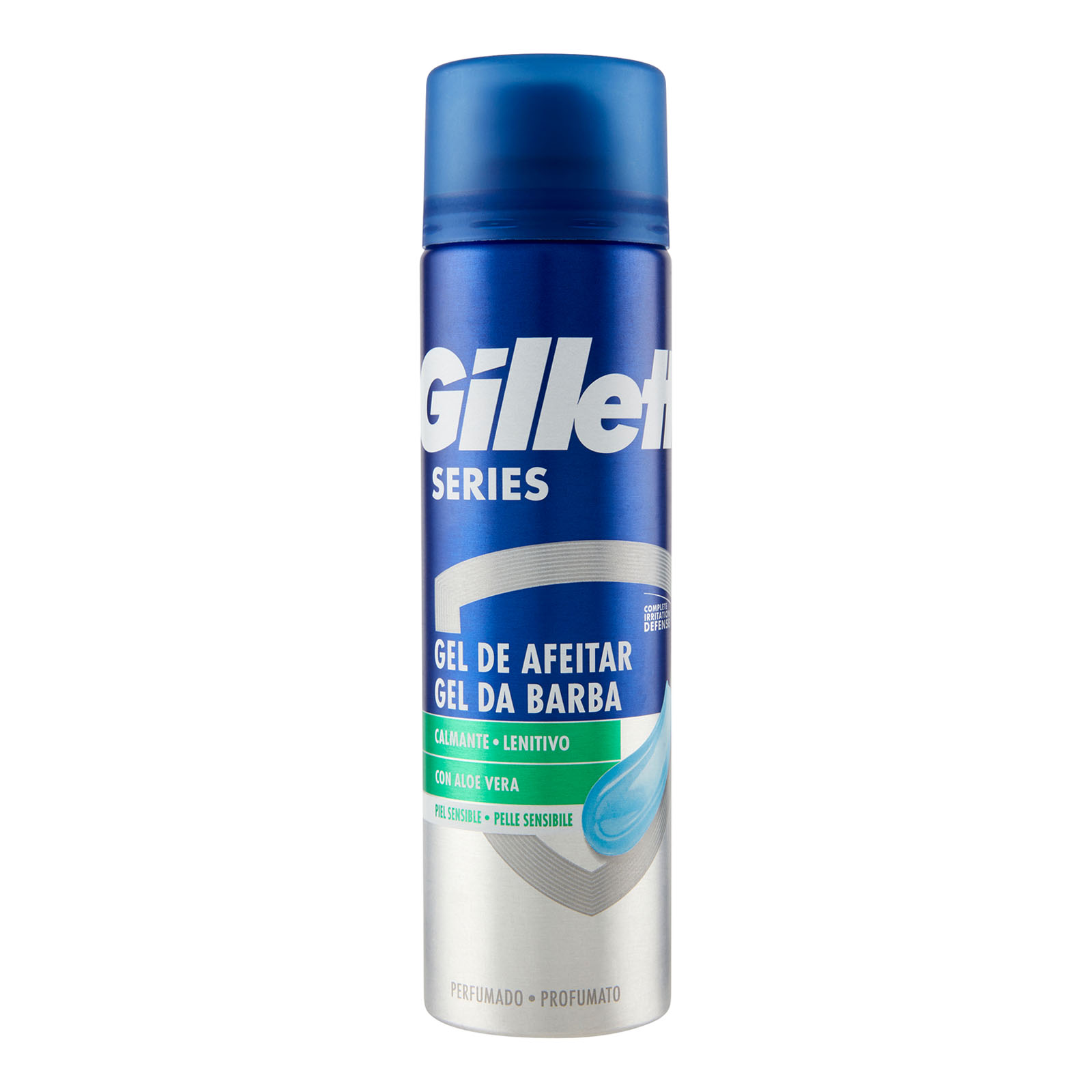 Gel Da Barba Lenitivo Con Aloe Vera Pelle Sensibile 200 ml