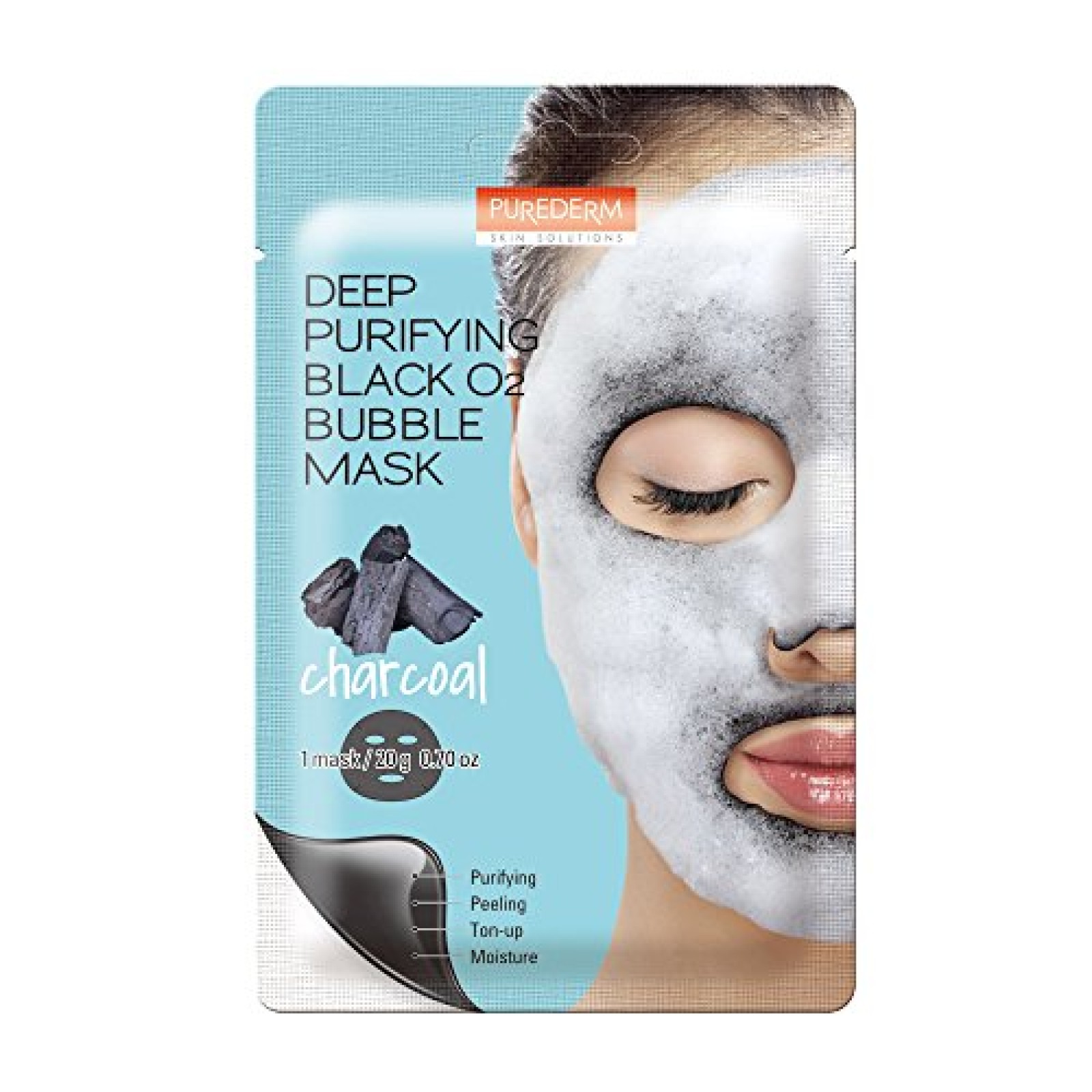 Deep Purifying Black - Maschera Viso 20 gr