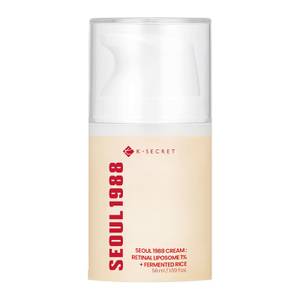 K-secret Trattamenti Viso SEOUL 1988 Cream : Retinal Liposome 1% + Fermented Rice Crema viso rassodante e illuminante