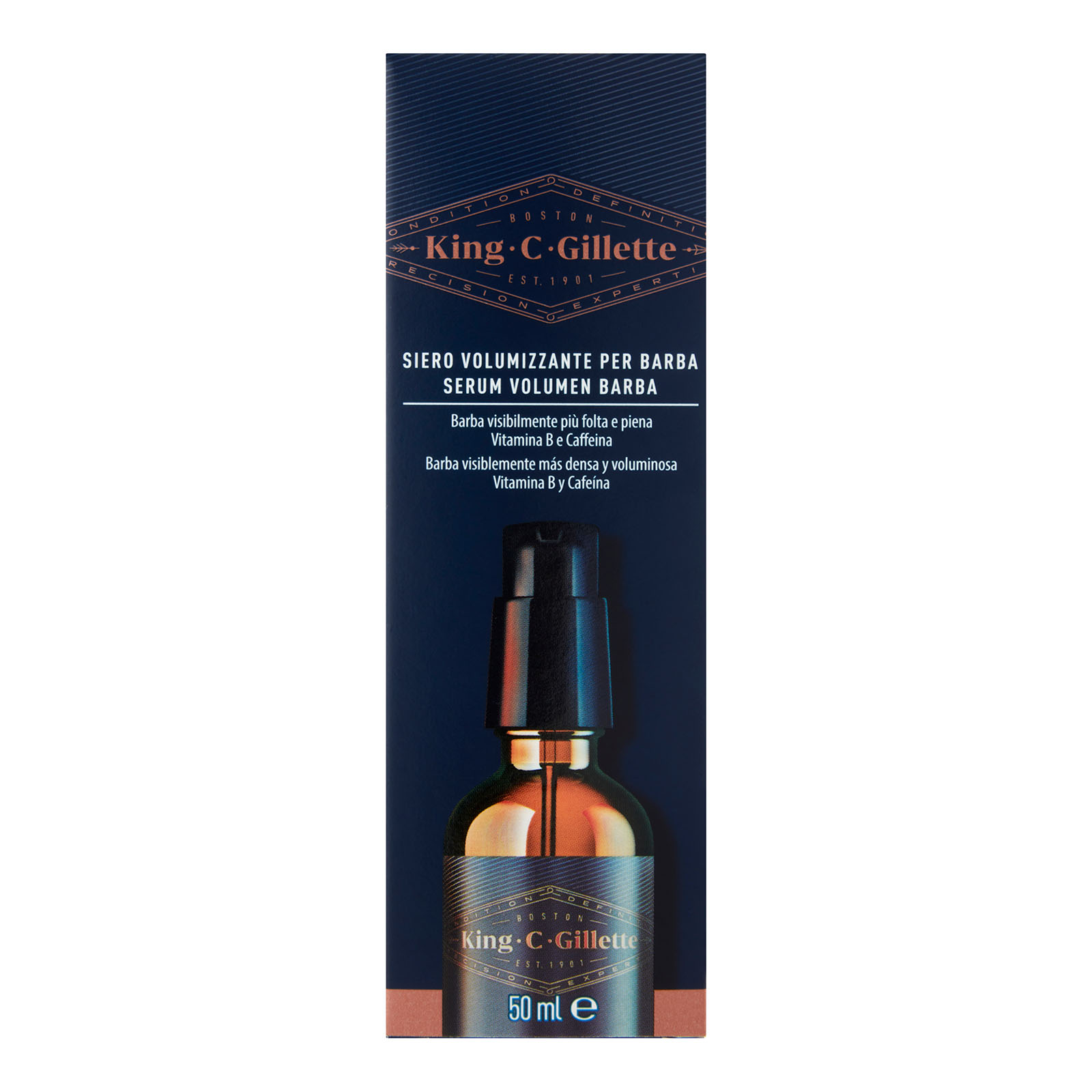 Siero Volumizzante Per Barba 50 ml