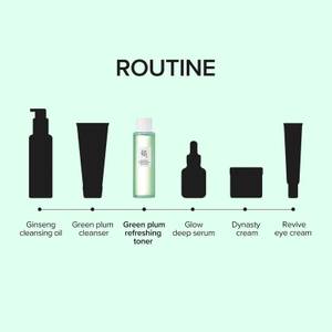 Beauty Of Joseon Trattamenti Viso Green Plum Refreshing Toner Tonico esfoliante per il viso - Detergente