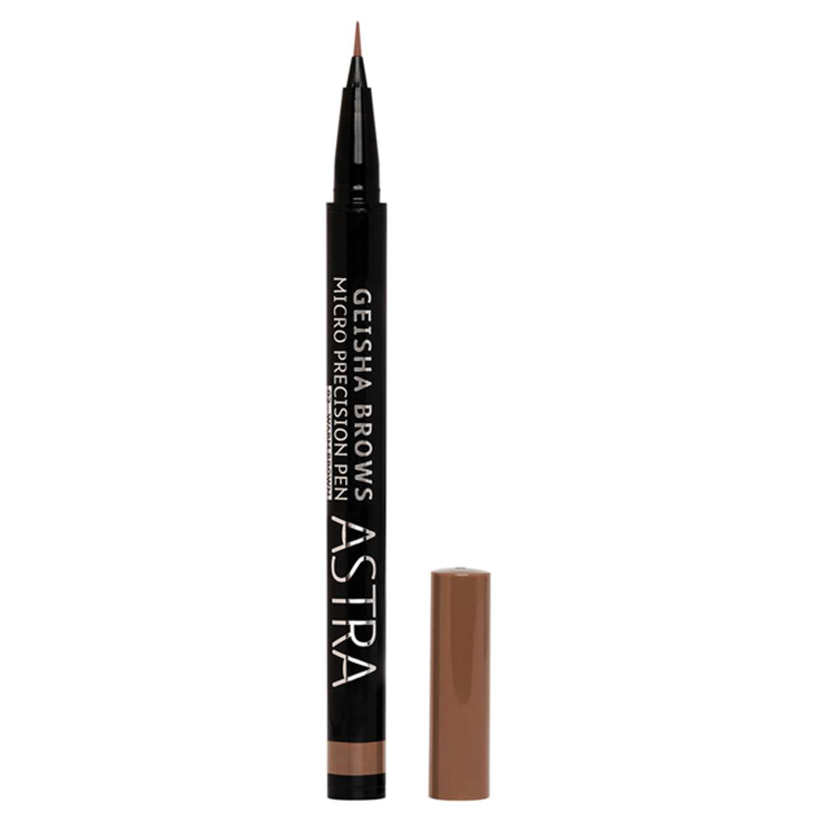 Geisha Brows Micro Precision Pen - Penna Sopracciglia Effetto 3d 02 - warm brown