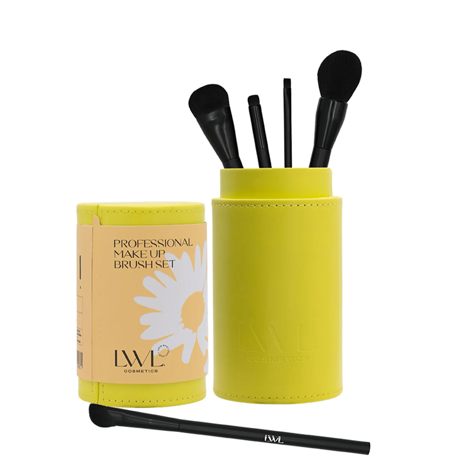 Make Up Brush Set Lime Edition