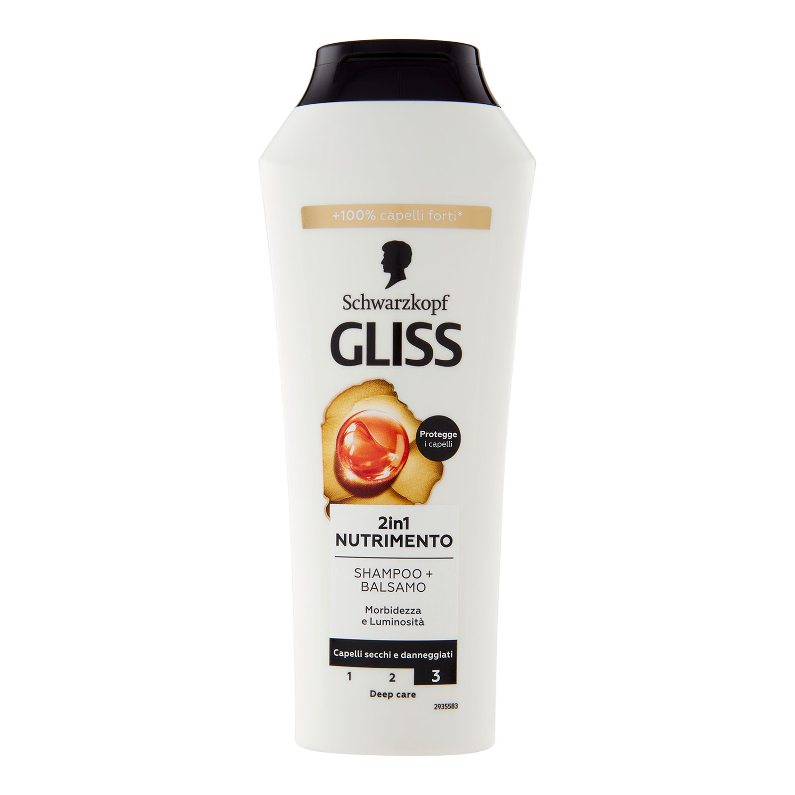 Shampoo 2in1 Nutrimento Shampoo + Balsamo 250 ml