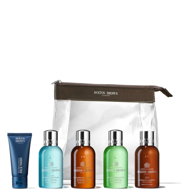 The Refreshed Adventurer Body & Hair Carry-On Bag 4 x 100ml -