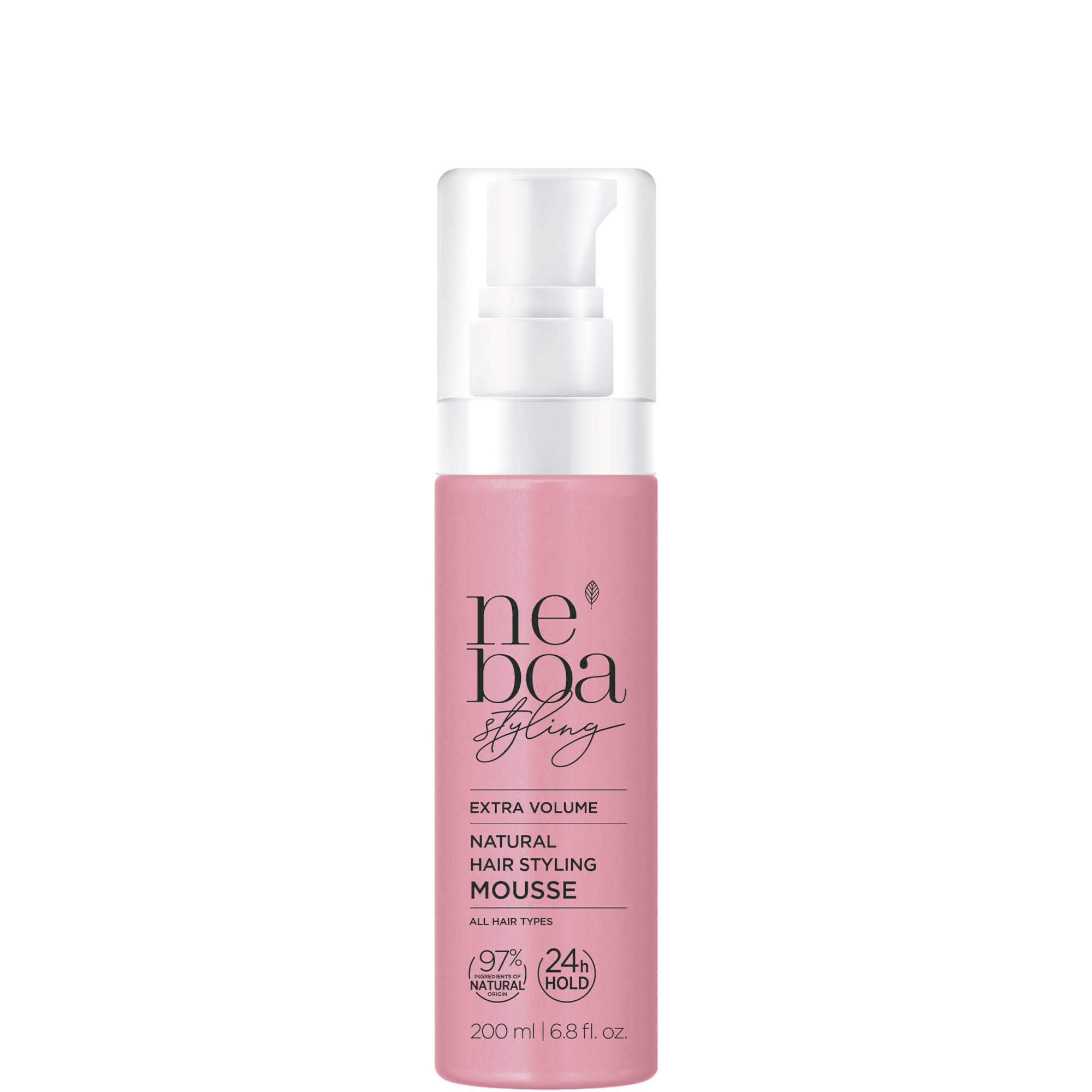 NEBOA EXTRA VOLUME Natural Hair Styling Mousse - 200 ML