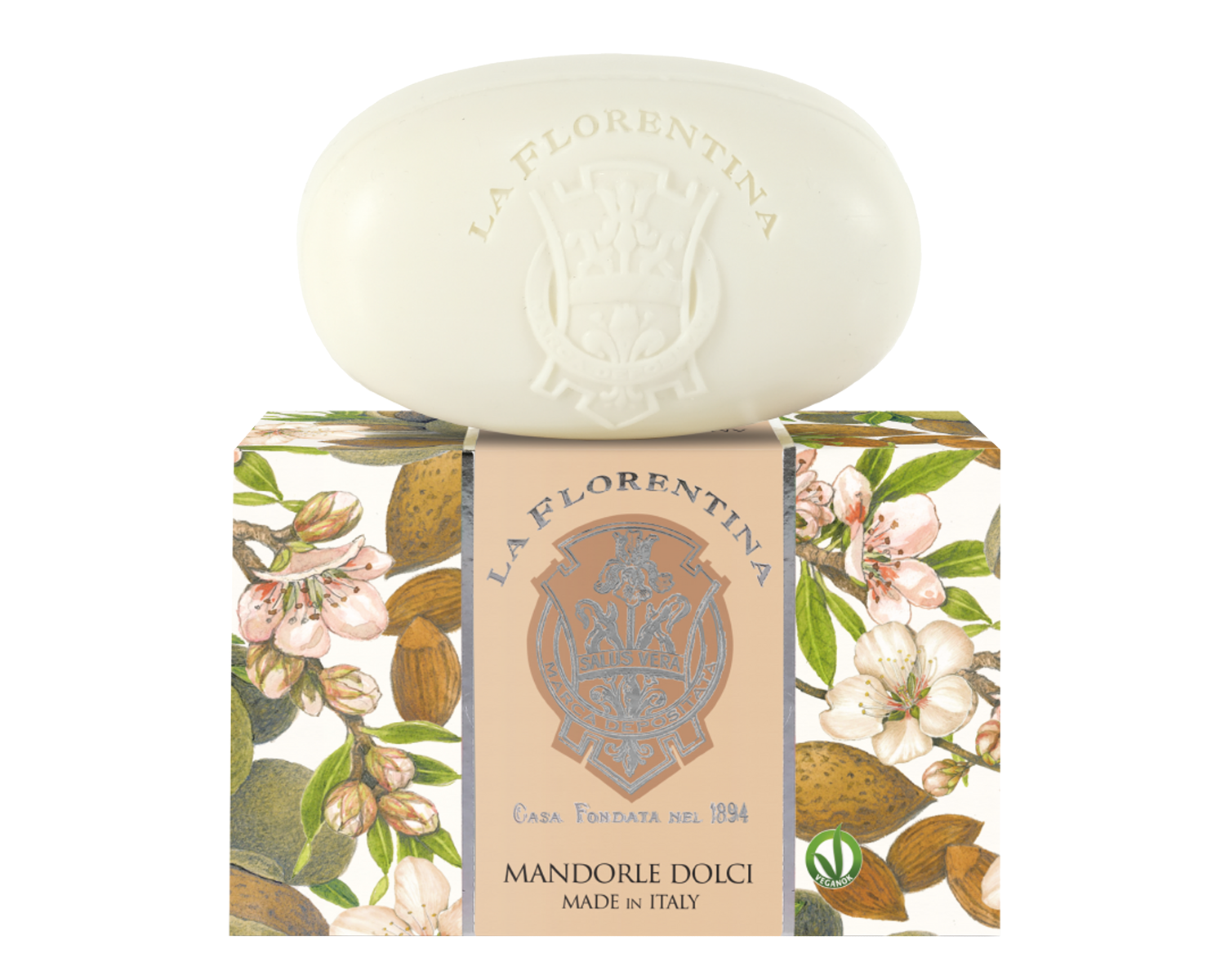 La Florentina - Sapone mani 200 g - Mandorle Dolci