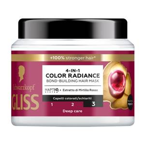 Maschera Capelli 4in1 Color Radiance Capelli Colorati, Schiariti 400 ml