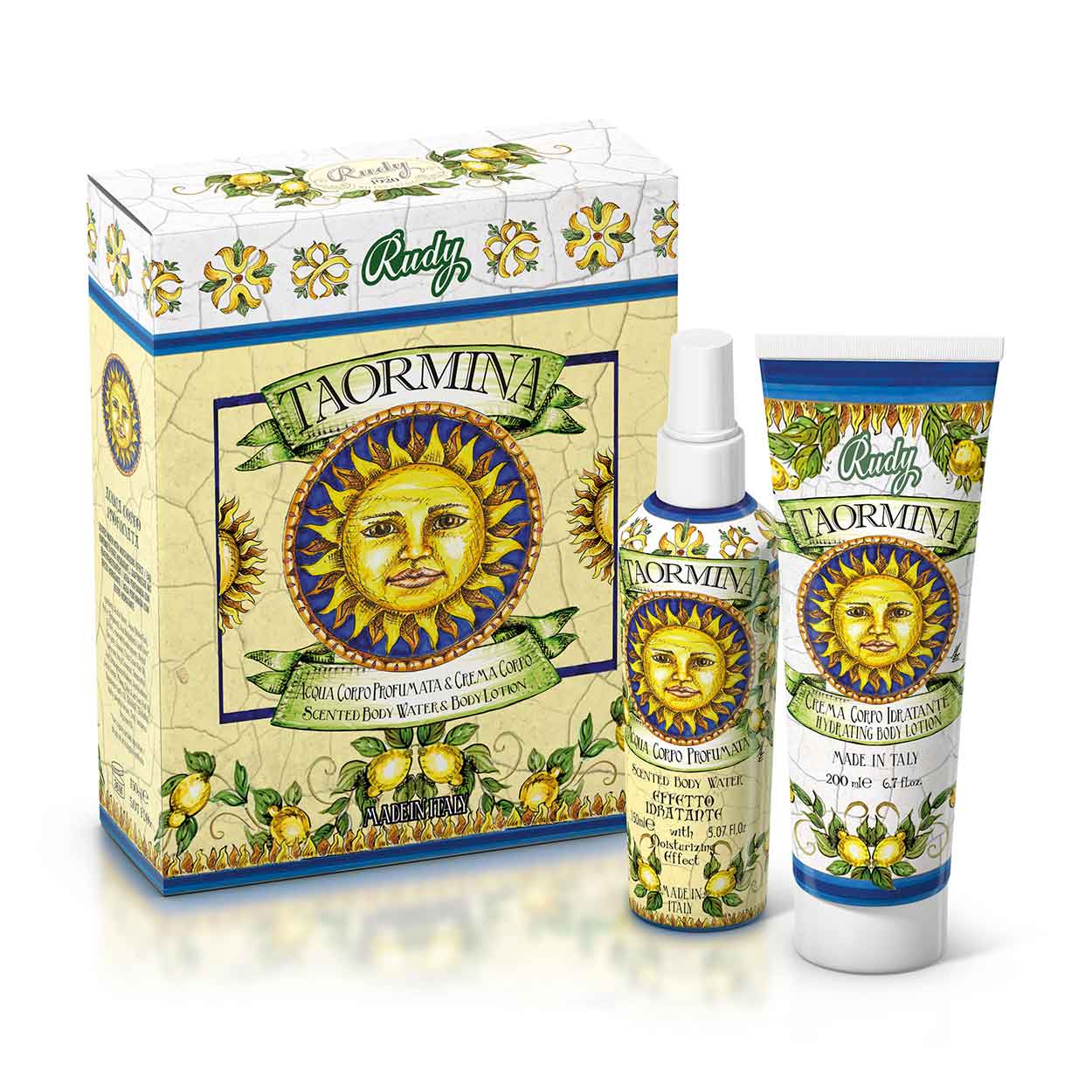 Set Rudy Taormina - Acqua corpo profumata 150 ml