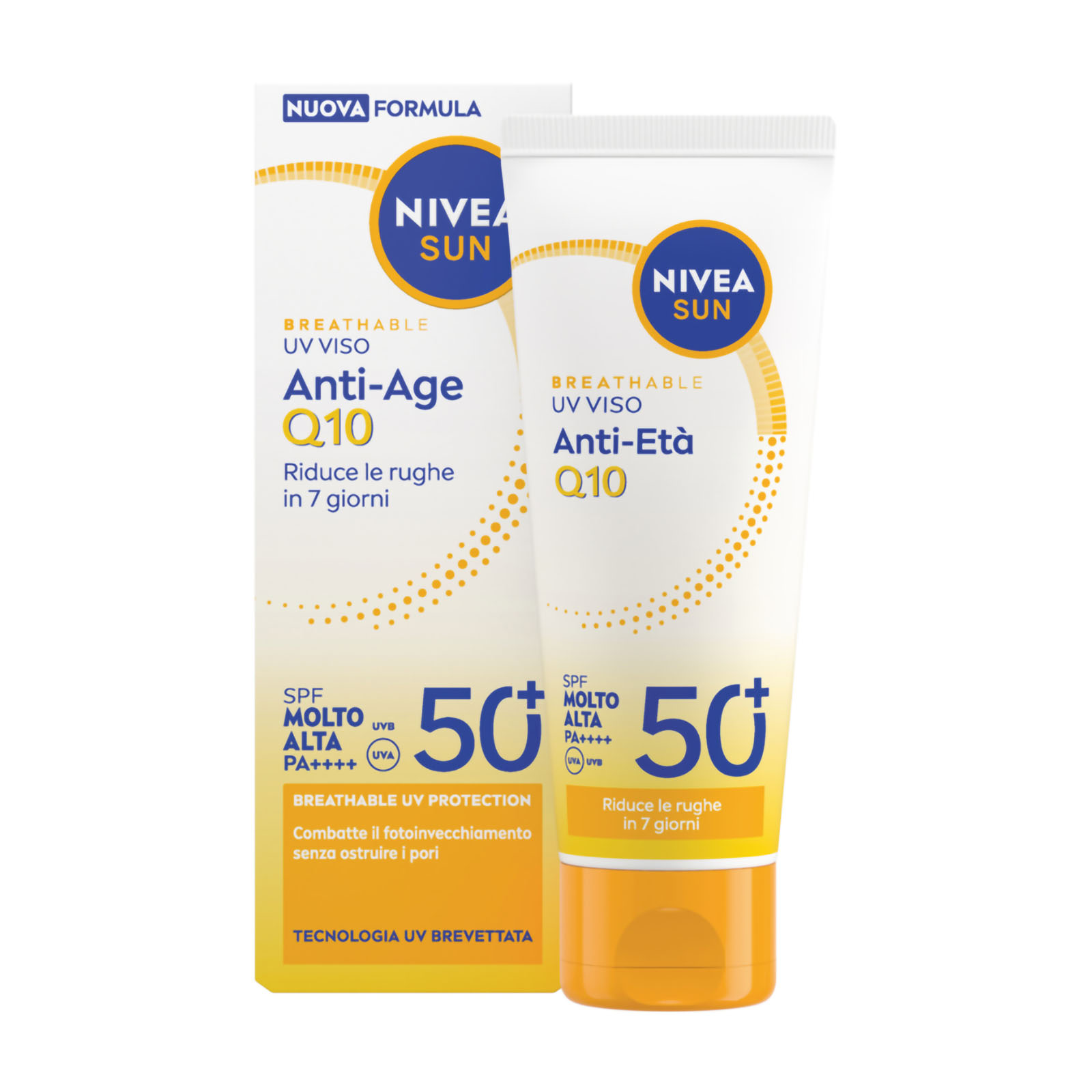 Q10 Crema Viso Anti-età Spf50+ 40 ml