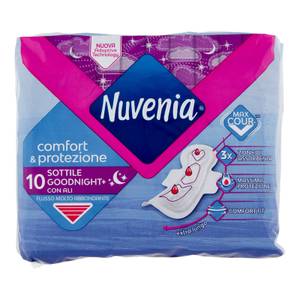 Comfort & Protezione Sottile Goodnight+ Con Ali 10 Pz