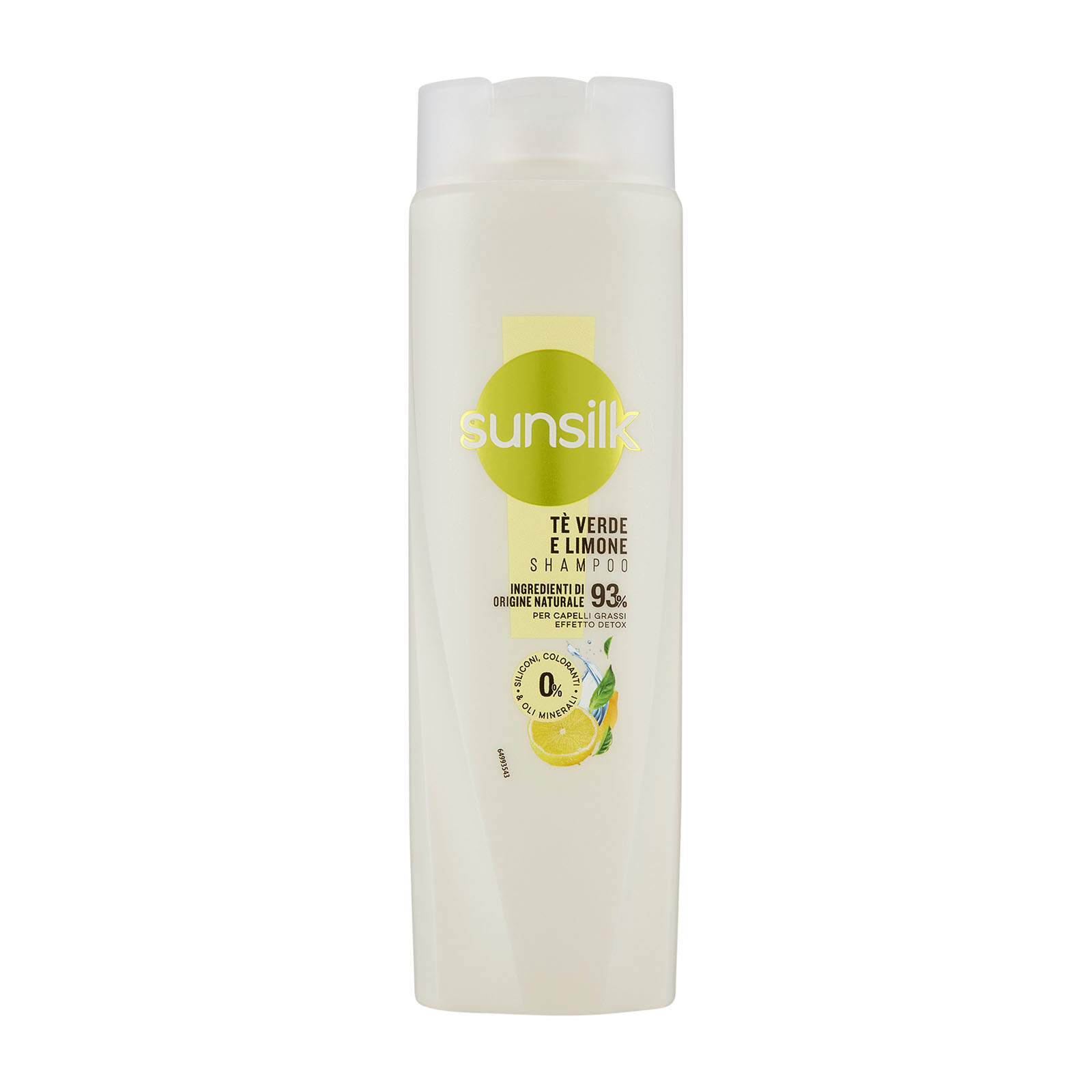 Shampoo Thè Verde E Limone Per Capelli Grassi Effetto Detox 250 ml