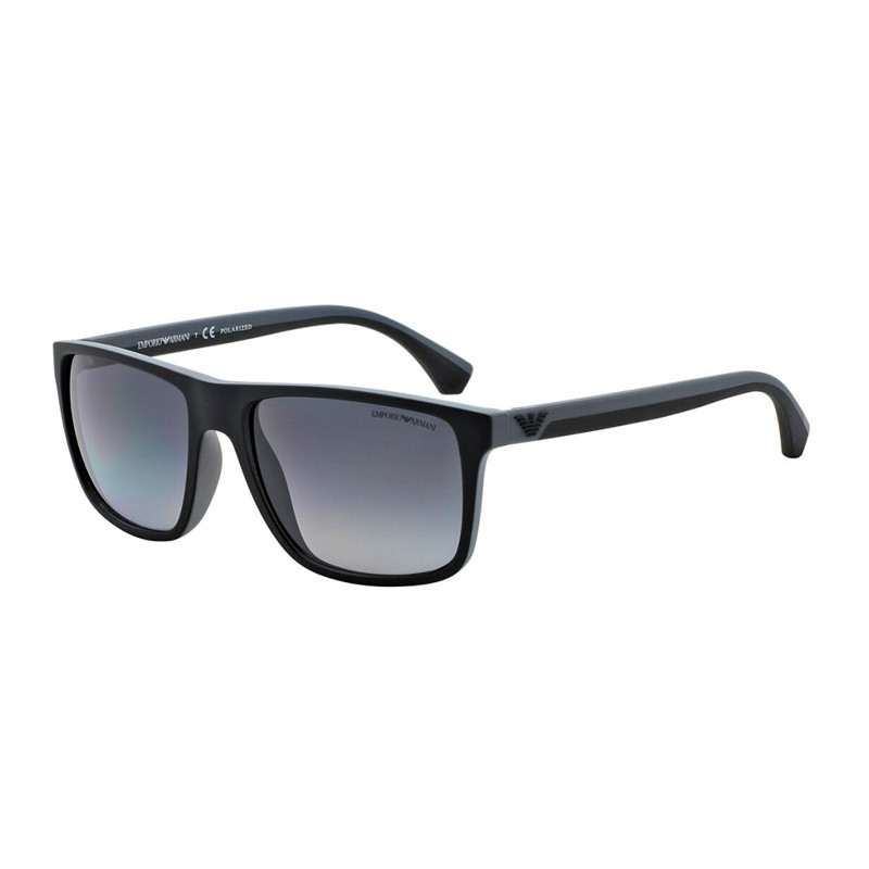 Emporio Armani Occhiali da sole per uomo Ea4033 5229t3 black/grey rubber polar grey gradient