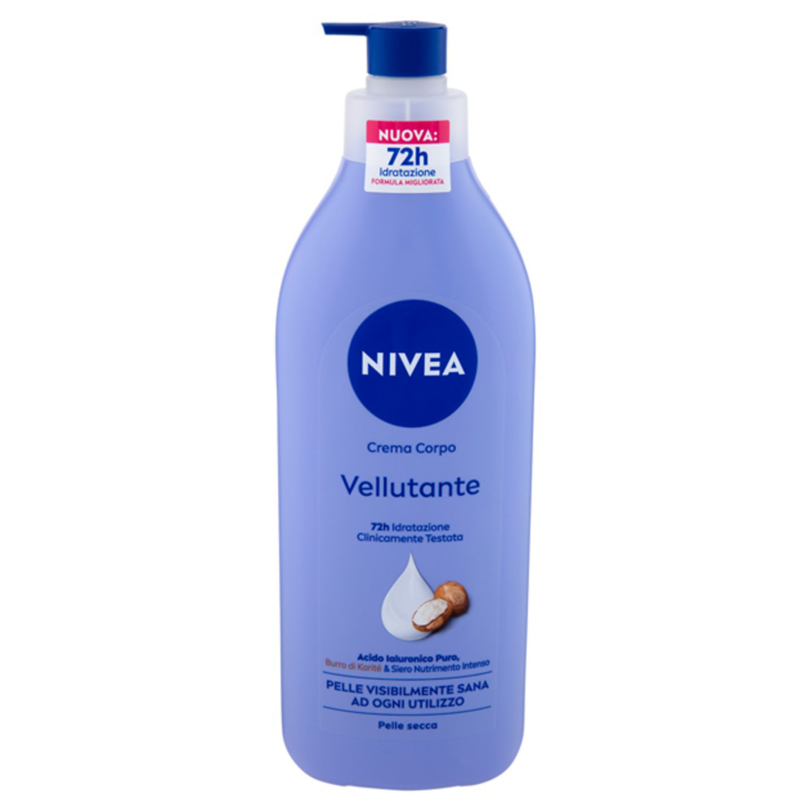 Crema Corpo Vellutante Pelle Secca 500 ml