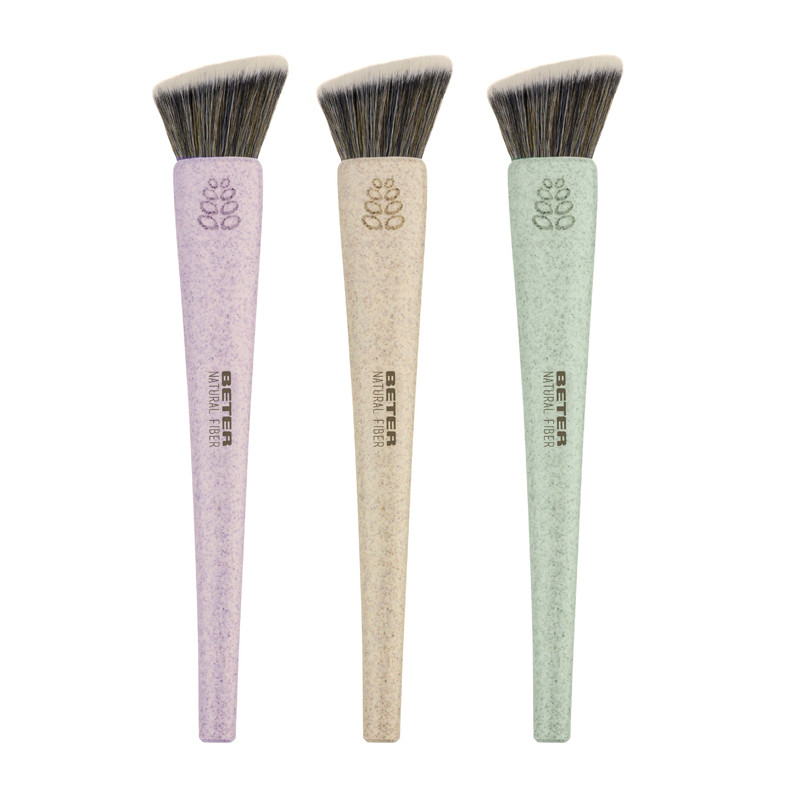 Beter Pennelli Viso Natural Fiber Slanted Liquid Foundation Brush