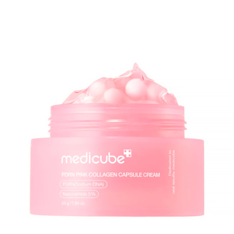 Medicube Trattamenti Viso PDRN Pink Collagen Capsule Cream Crema viso illuminante