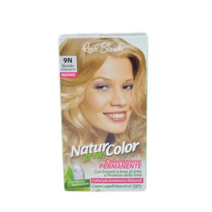 Tinta Per Capelli Colorazione Permanente Naturale Natur Color Green 9 N Biondo Chiarissimo