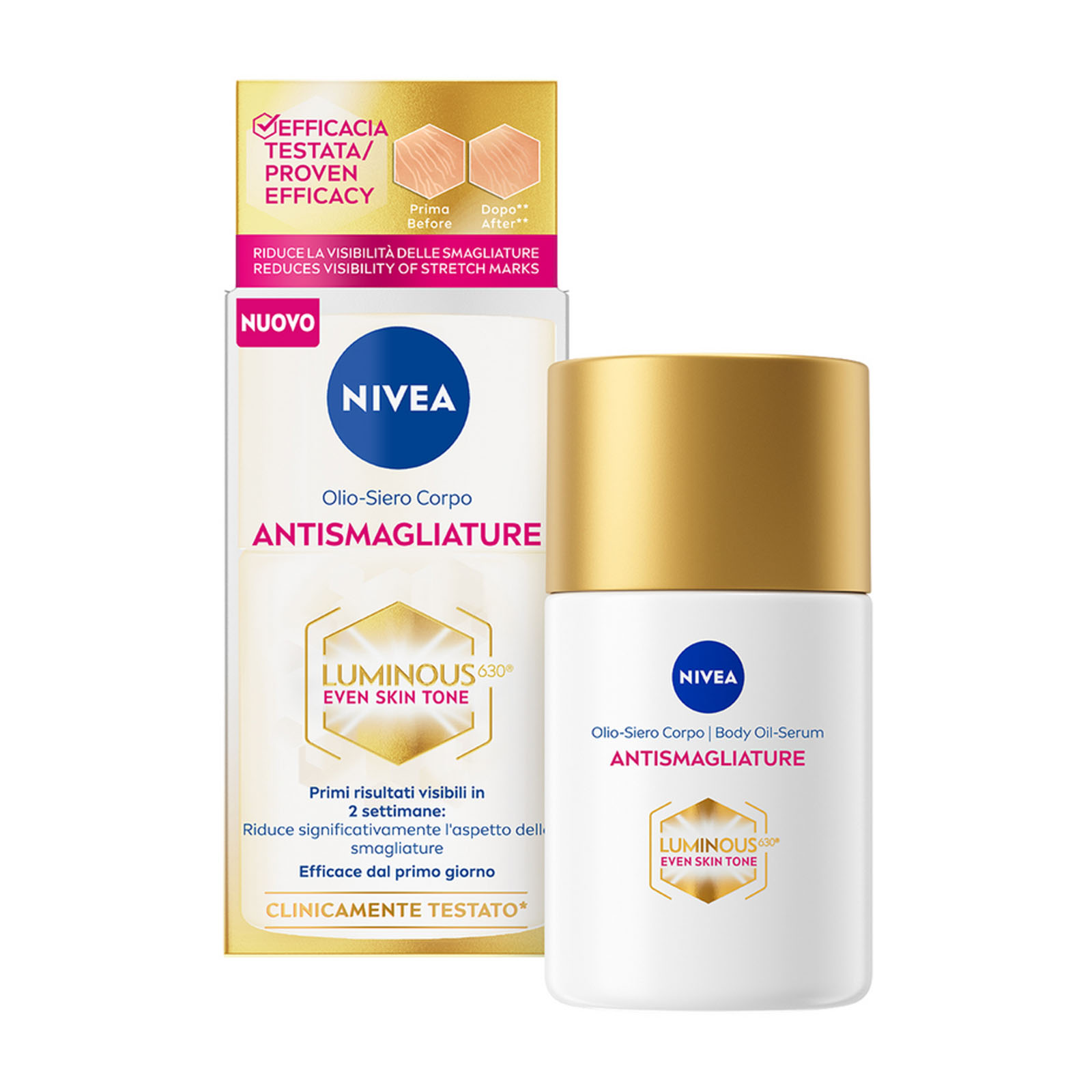Luminous630 Olio-siero Corpo Anti-smagliature 100 ml