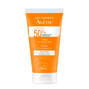 Avene Creme Solari Viso Créme +SPF50 Peaux Sensible Séches crema solare