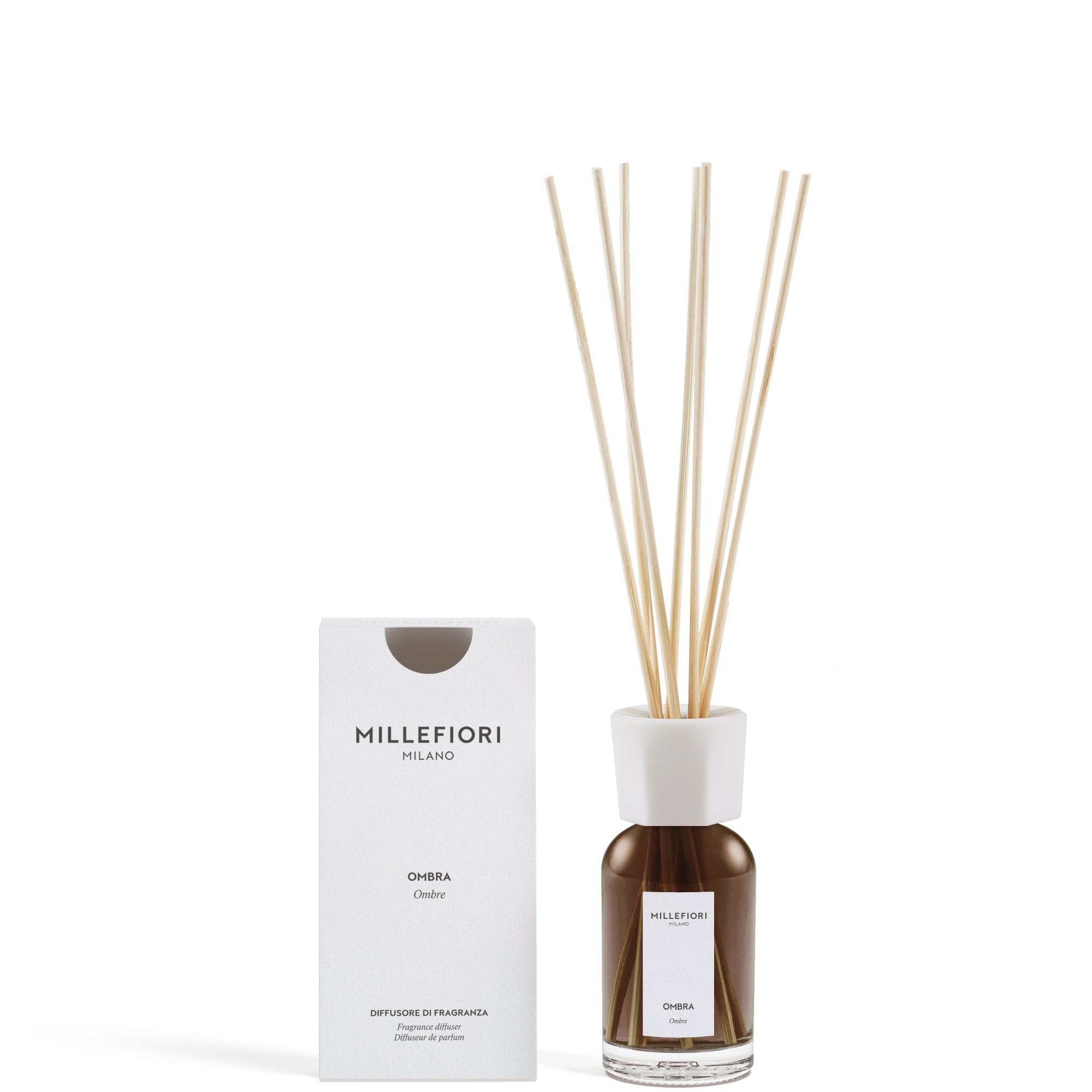 Millefiori Milano Diffusore a Bastoncini Ombra - 100 ML