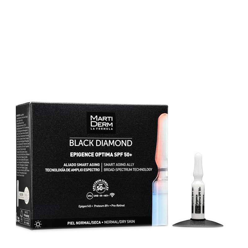 Martiderm Facciale Black Diamond Epigence Optima SPF 50+ Trattamento protettivo per il viso
