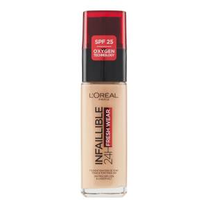 Infaillible 24h Fresh Wear, Fondotinta Liquido, Protezione Spf25, 30 Ml 235 miel