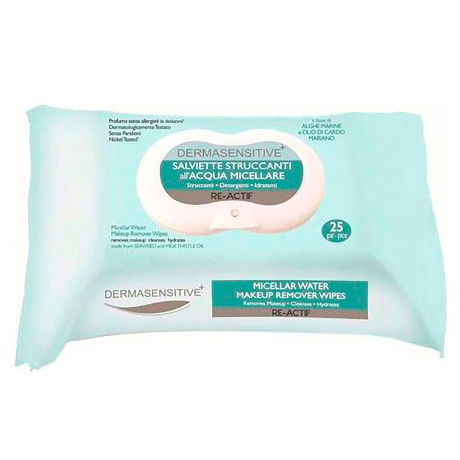 Salviette Struccanti Con Acqua Micellare 25 Pz