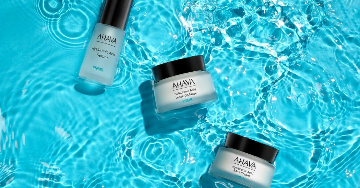 HYALURONIC ACID SKINCARE LINE L’esclusivo blend di minerali del Mar Morto Osmoter® AHAVA - prodotti AHAVA con acido ialuronico