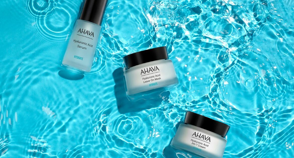 HYALURONIC ACID SKINCARE LINE L’esclusivo blend di minerali del Mar Morto Osmoter® AHAVA - prodotti AHAVA con acido ialuronico